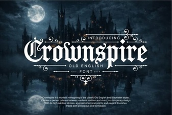 Crownspire Font: Design Projects & Creative Ideas