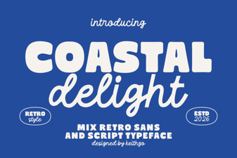 Coastal Delight Font: Versatile Styles & Ideas