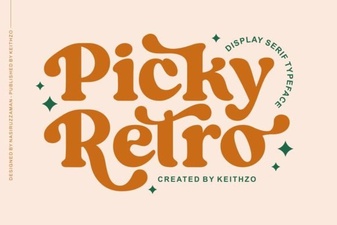 Reviving Style with Picky Retro Fonts