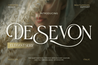 Desevon Font: a Creative Design Asset