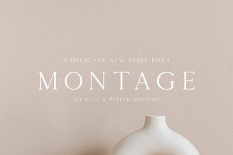 The Montage Font: Designer Tools & Creative Projects